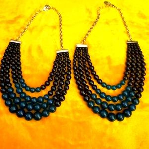 Set of Two Beaded Necklaces